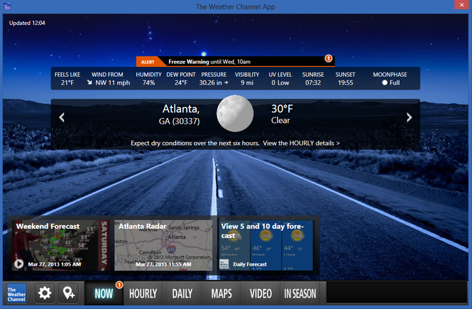 The Weather Channel Download For Mac